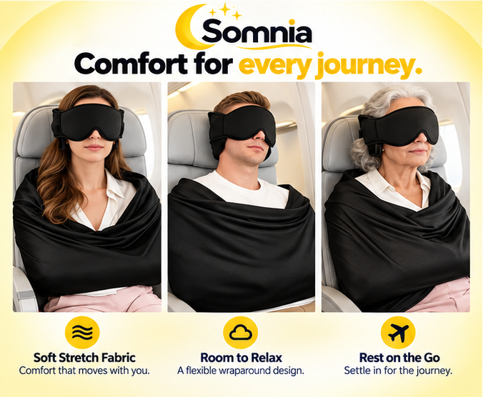 Somnio First Class 3-in-1 Travel Sleep Set